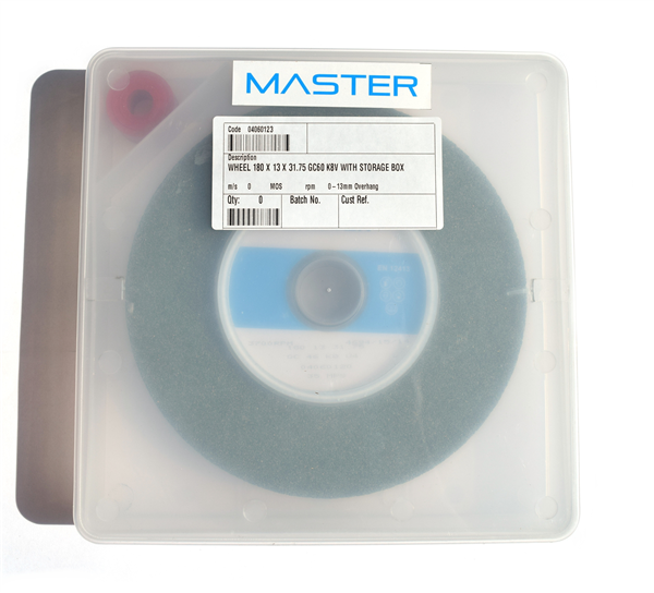 Master Grinding Wheel 180 x 13 x 31.75mm GC60 K8V - with storage box